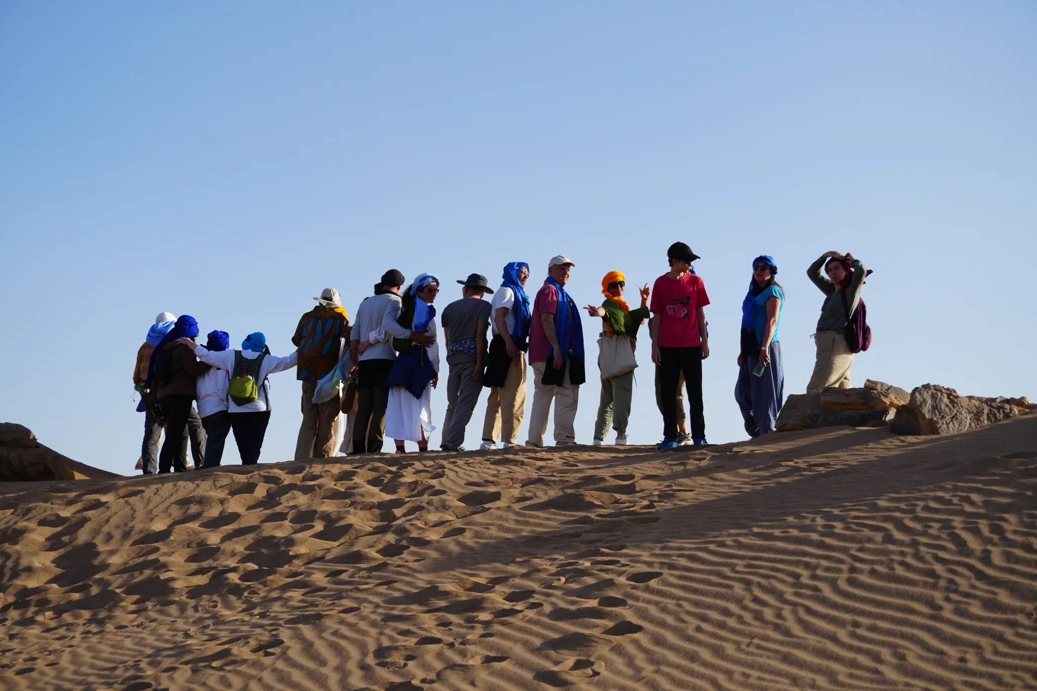 Encuentro de la comunidad QuintaEsencia en el desierto